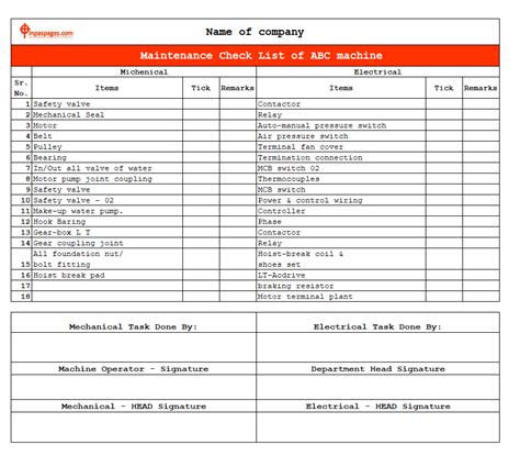 cnc machine electrical maintenance checklist|cnc machine maintenance manual pdf.